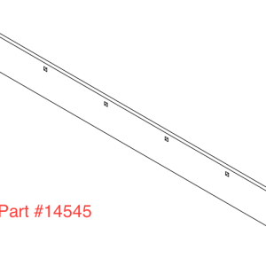 Versabox 24 6' Steel Drag Cutting Edge