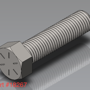 Hex Head Bolt, 1 8 X 4