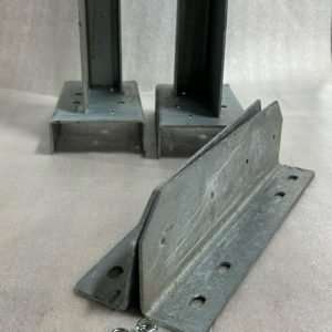 Dump Insert Extension Bracket Kit Galvanized