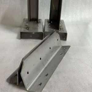 Dump Insert Extension Bracket Kit Stainless