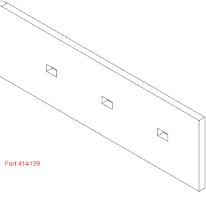 Outer Wing Cutting Edge For 3118