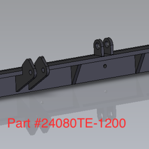 4' Trip Edge Pivot Bar 2408 Left