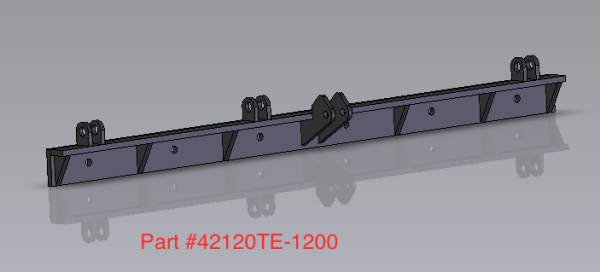 6' Trip Edge Pivot Bar 4212 Left