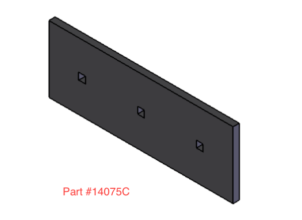 2' Wing Edge For Wing Plow 99+ Carbide